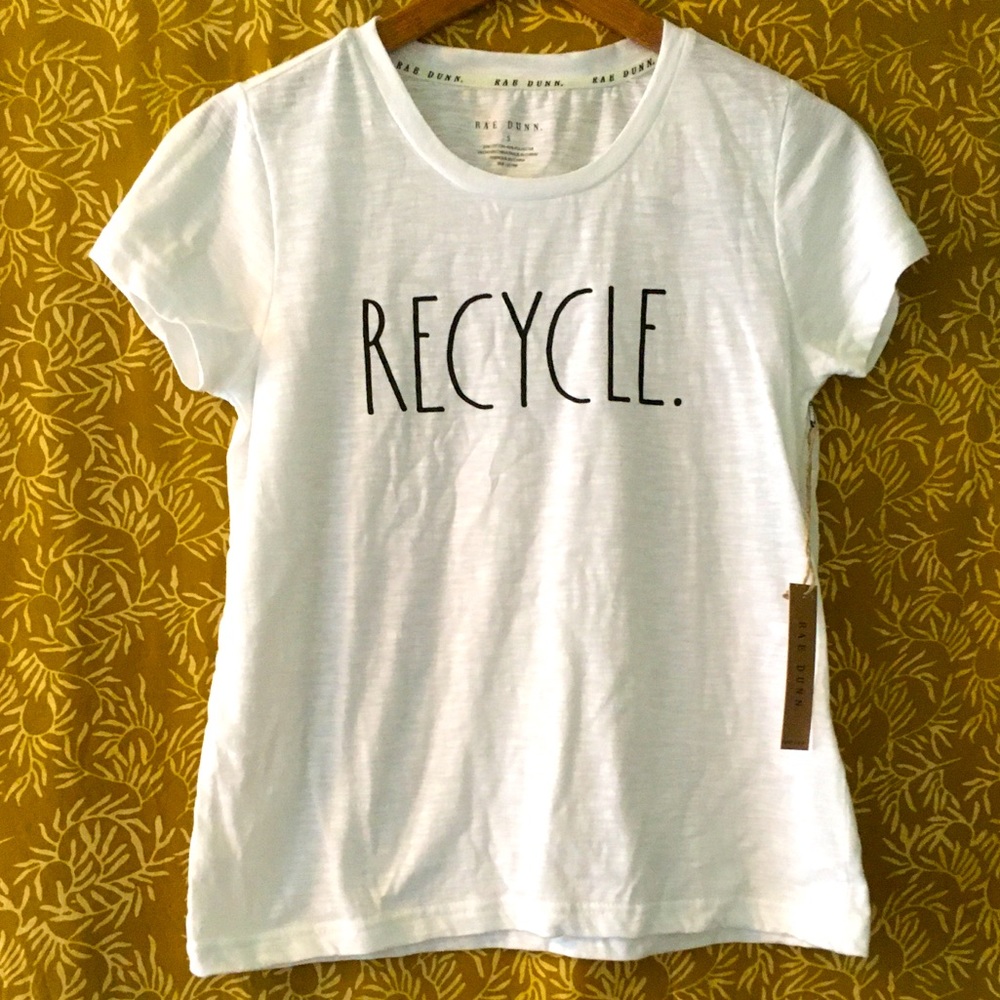Rae Dunn Recycle T-shirt, Small